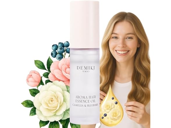 DEMIKI Hair Oil for Frizzy Hair