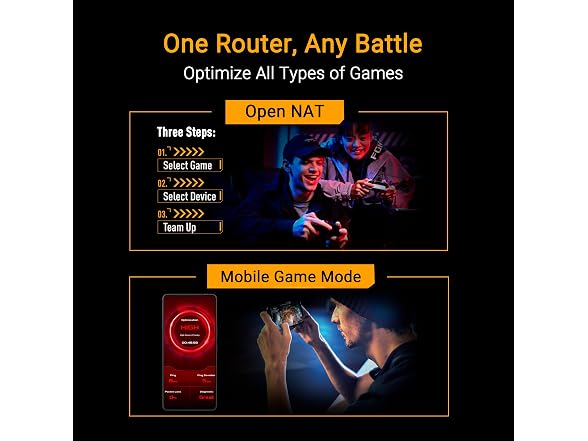 ASUS TUF GAMING BE9400 Expandable WiFi