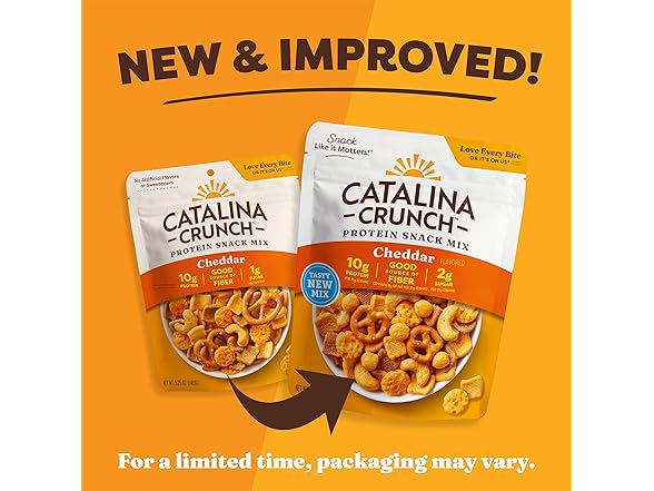 Catalina Crunch Protein Snack Mix with Cheese Crisps