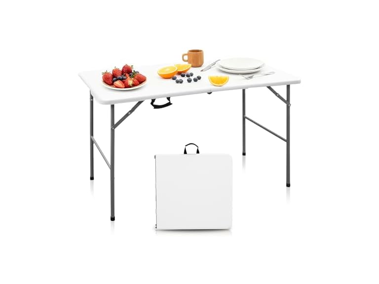 4ft Portable Folding Table