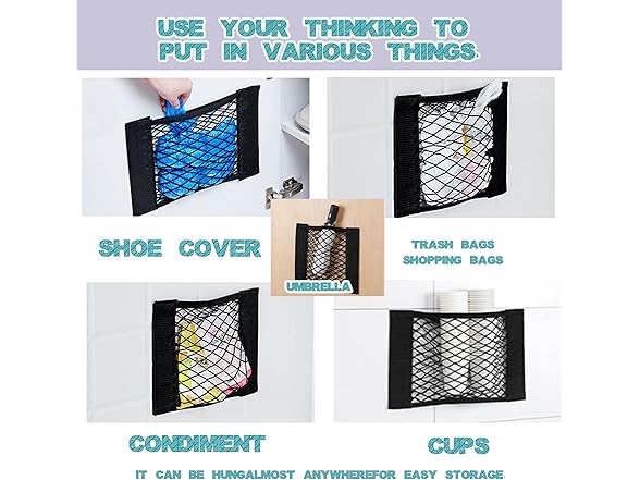 Mesh Trash Bag Holder