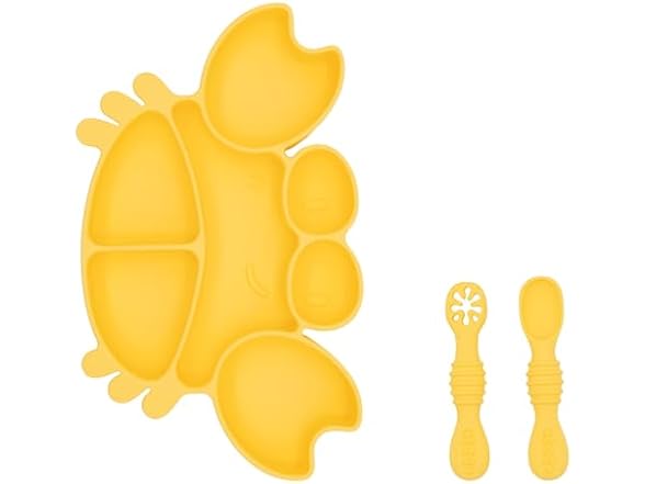 BabyX Silicone Feeding Set (3 PCs)