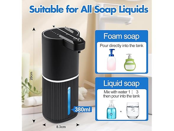 Rudnia Automatic Soap Dispenser