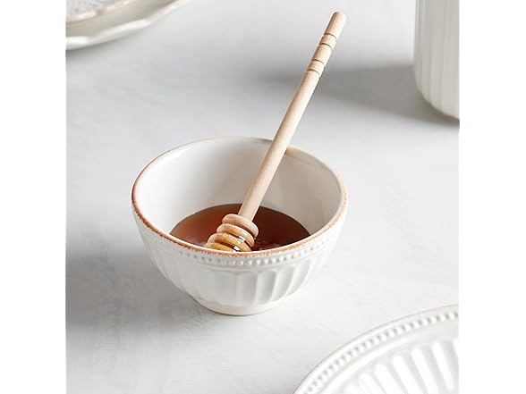 Lenox French Perle Groove Bowls (Set of 3), Mini, White