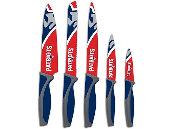 New England Patriots Knife Set
