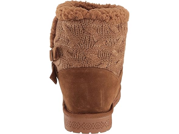 MUK LUKS Women's Alyx Snow Boot, Walnut 9