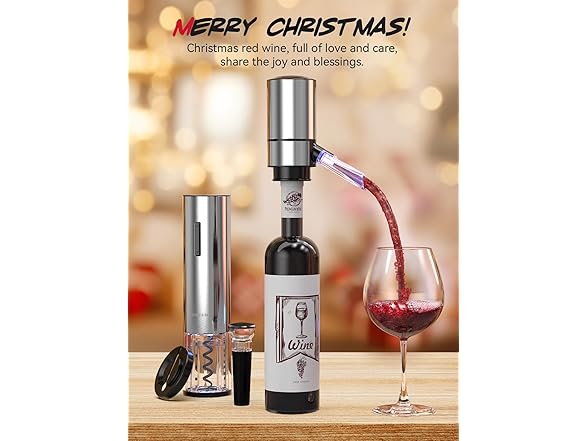 TOMEEM BC052925070004 Electric Wine Bottle Opener Se