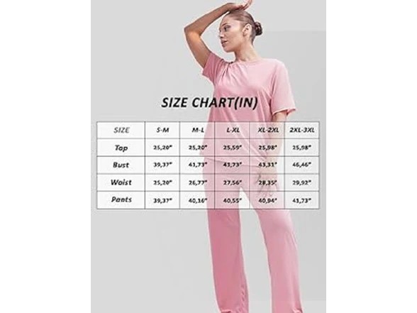 Talmont Womens Pajama 2pc Lounge Set - Gallery 12