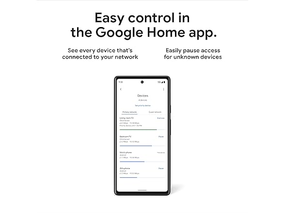 Google Nest WiFi Pro 6E Home Wi-Fi System