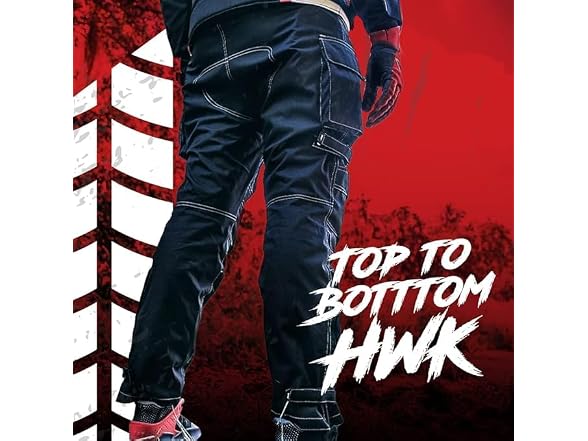 HWK Motorsports Apparel Men (40W x 32L) HWK Pants