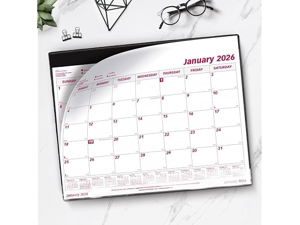 Brownline® 2026 Monthly Desk Pad Refill