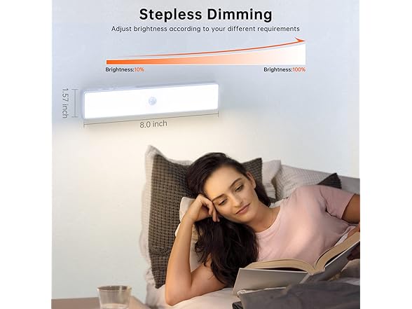 Lightbiz LED Closet Light with Charging Station