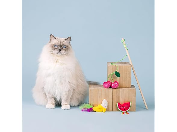 Fringe Studio The Sweetest Bunch 3-Piece Plush Cat Toy