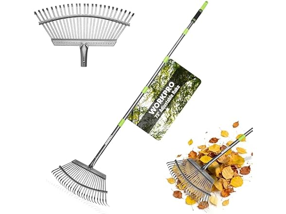 WORKPRO Small Leaf Rake
