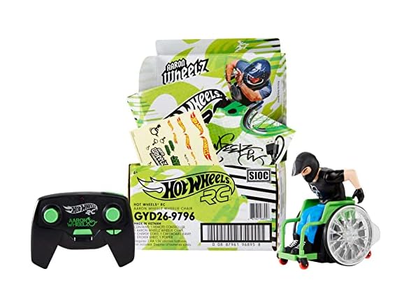 Hot Wheels RC Aaron Wheelz Wheelie Chair
