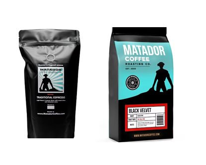 2pk Matador Coffee Traditional Espresso + Black Velvet - Gallery 4