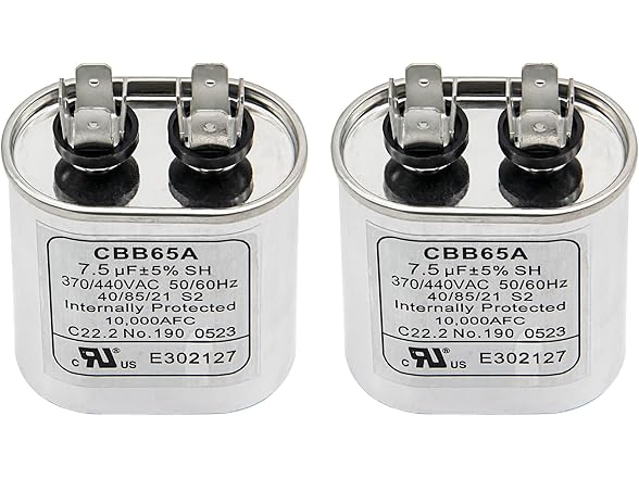 Oval Run Start Capacitor for AC Motor Run