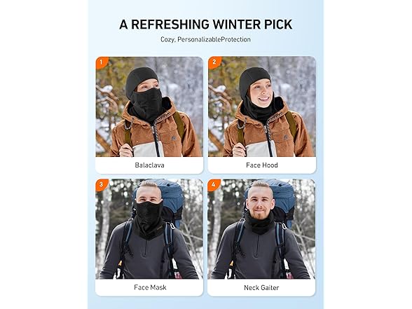 AstroAI Balaclava Face Cover