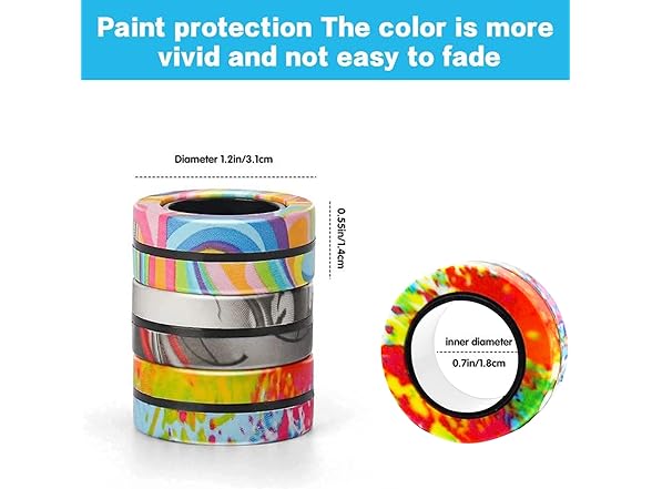 RURING Magnetic Rings Fidget Toys