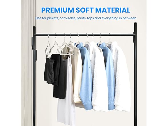 Simple Deluxe Velvet Hangers 30 Pack