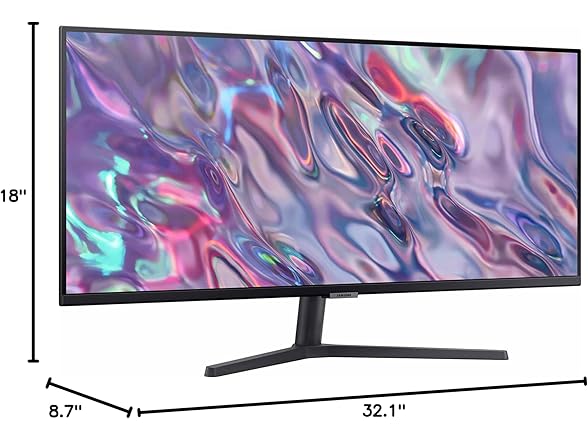 Samsung 34" QHD Monitor | LS34C502GANXZA