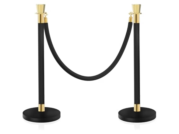 2PCS Rope Safety Barriers