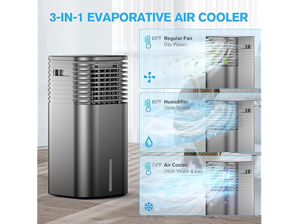FLOWBREEZE 24" Windowless Portable Air Conditioner