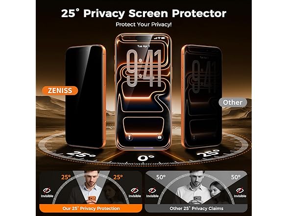 ZENISS Privacy Screen Protector