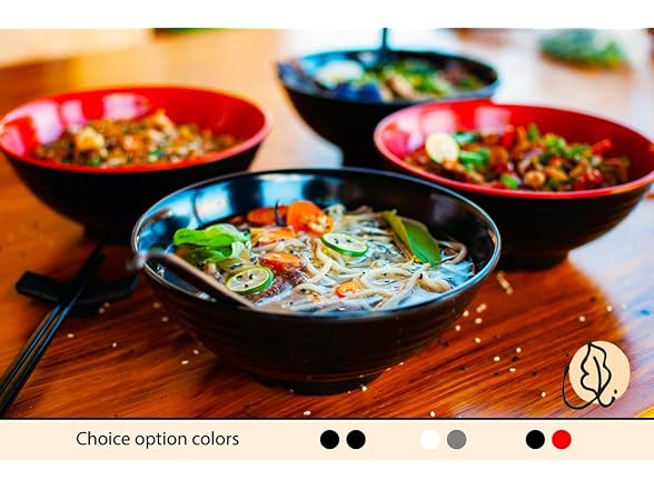 2 37oz Noodle Bowl Sets (8 pieces)
