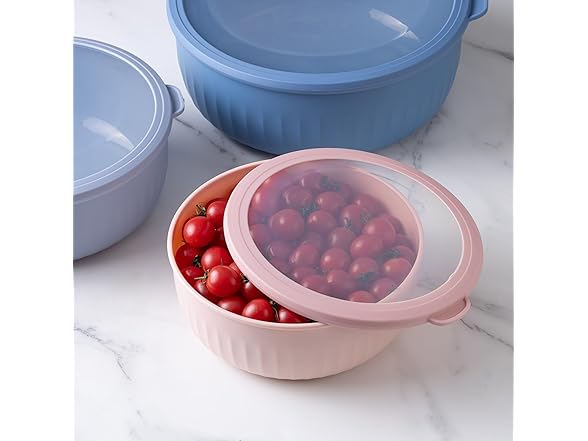 COOK WITH COLOR Prep Bowls with Lids