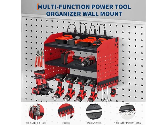 Takywep Heavy Duty Power Tool Organizer