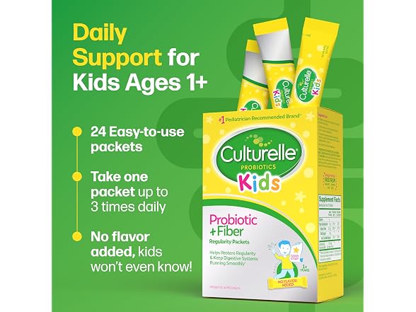 Culturelle Kids Probiotic + Fiber