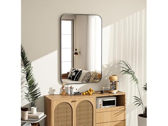 Riskioir 20x28 Inch Bathroom Mirror