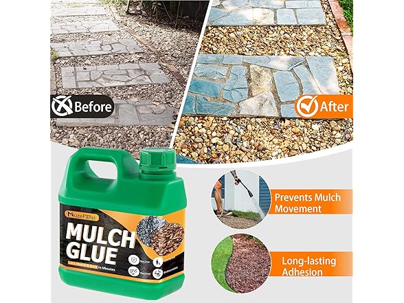 Mulch Glue for Landscaping 68OZ