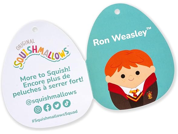 Squishmallows 10-Inch Ron Weasley