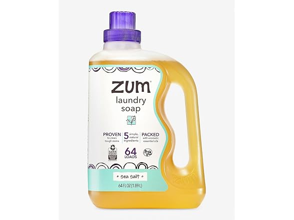 Zum Zum Clean Sea Salt Laundry Soap 64oz