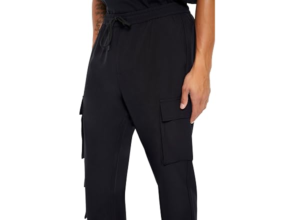 Forever 21 (M) Slim-Fit Drawstring Cargo Joggers