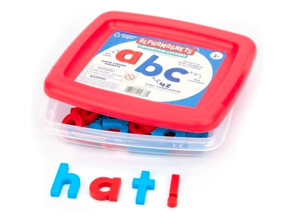 Educational Insights Color-Coded Lowercase AlphaMagnets