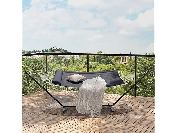 Double Hammock with Stand for 2
