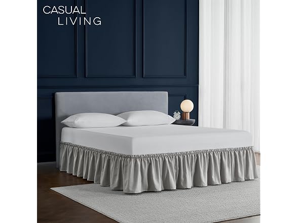 Casual Living Ruffled Wrap-Around Bed Skirt