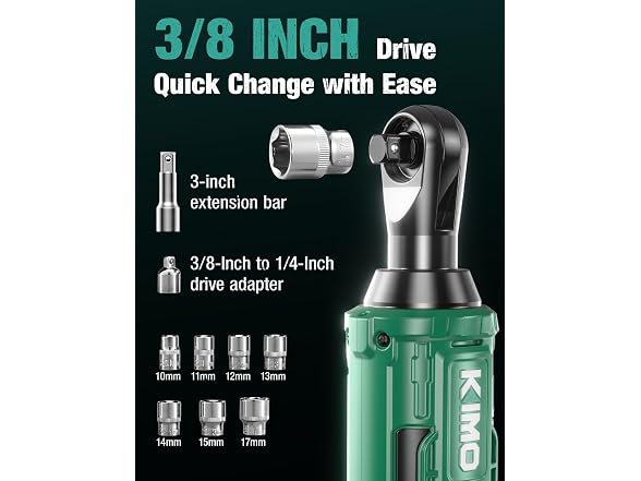 KIMO 20V Cordless Ratchet Wrench 3/8