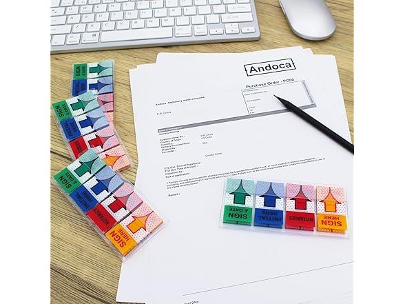Andoca Message Flags Assorted Color