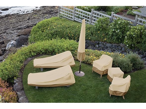 25.5 Inch Stackable Patio Chair Cover