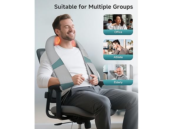 Snailax Cordless Neck Massager