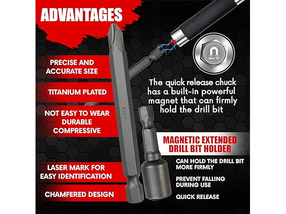 YIYITOOLS 47-Piece Screwdriver Set