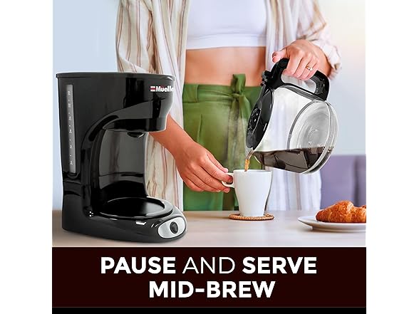 MUELLERHOME Mueller 12-Cup Drip Coffee Maker