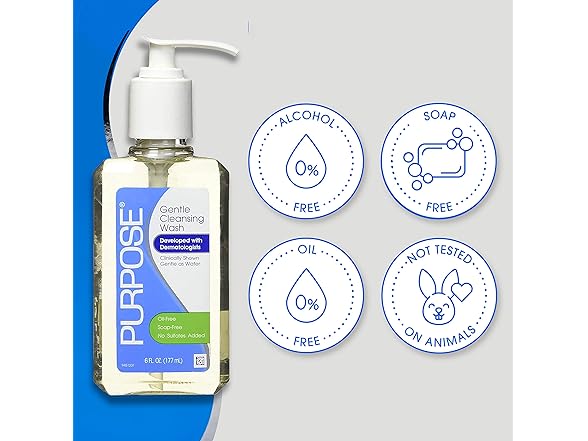 Purpose Gentle Cleansing Wash 6oz