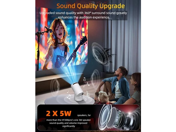 Pro Mini Portable Smart Projector