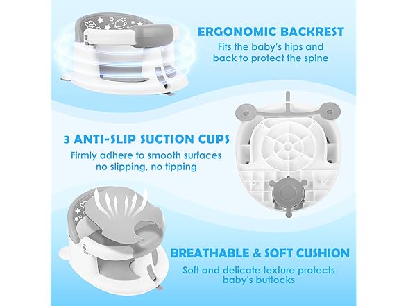 SMGZG Baby Bath Seat