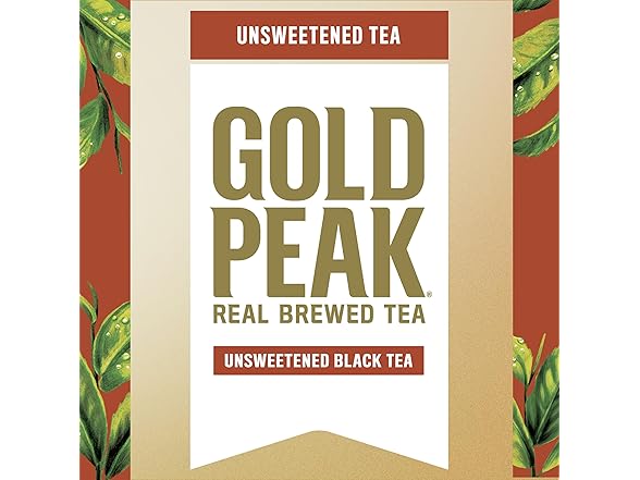 6PK Gold Peak Tea, Unsweet Tea, 16.9 fl oz